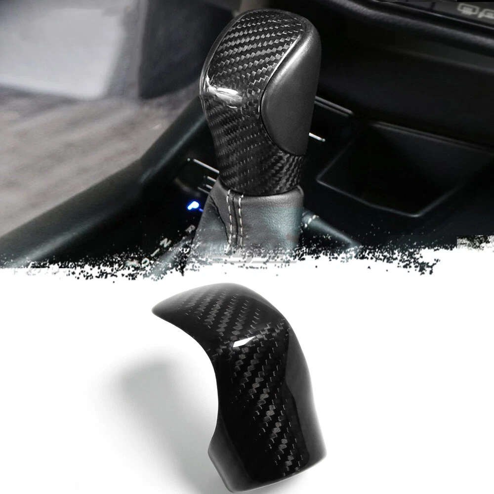 Dry Carbon Fiber Gear Shift Knob Cover Trim For Lexus IS300 IS350 IS500 RC350 RC300 XC10 RC300h GS200 GS300 GS350 GS450h 2021+
