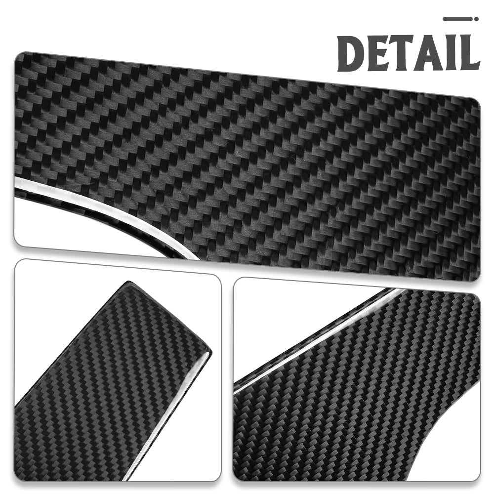 Dry Carbon Fiber Door Window B Pillar Post Trim For Acura Integra A-Spec Type S 2023 2024 2025, Side Window B Post Panels 6PCS
