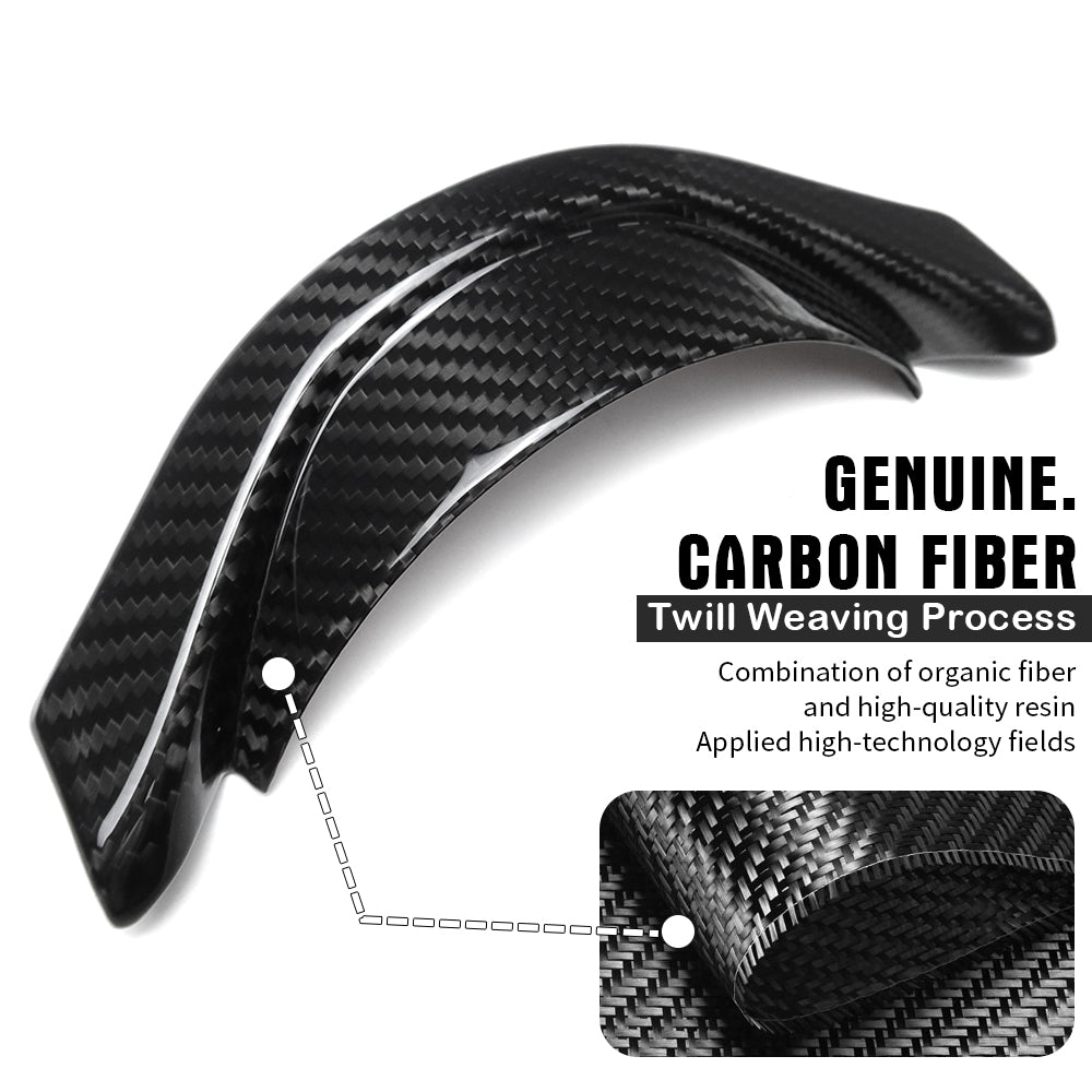 Dry Carbon Fiber Steering Wheel Cover Trim For Lotus Emira I4 V6 GT4 2022 2023 2024 2025