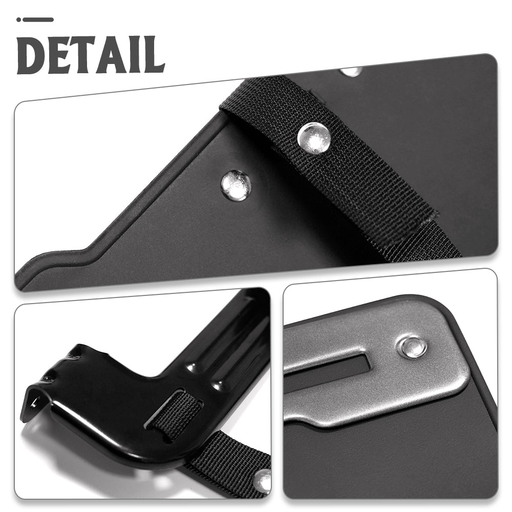 For Ford F-150 Raptor Mud Flaps 2021 2022 2023 2024 2025, ABS Plastic Mud Guards, 4PCS Front Rear Splash Guards