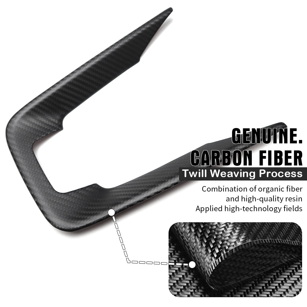 For Porsche 992 911 S/T Turbo S Carrera Targa 4S GTS GT3 RS Dakar 2020+ Rear Center Console Gear Shift Cover Frame Dry Carbon Fiber Car Accessories