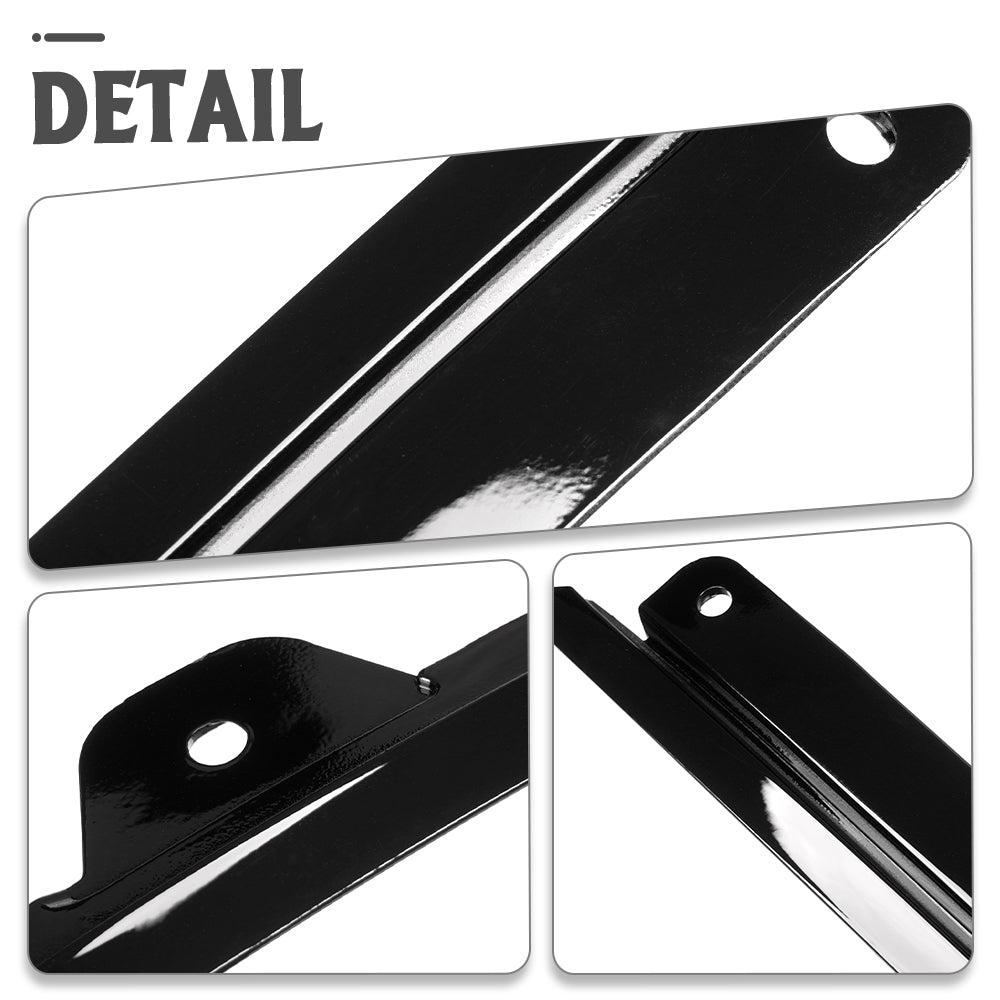 ABS Plastic, Front Wheel Eyebrow Fender Trim for Ford Mustang S650 GT Darkhorse 2024 2025, Car Wheel Arch Covers