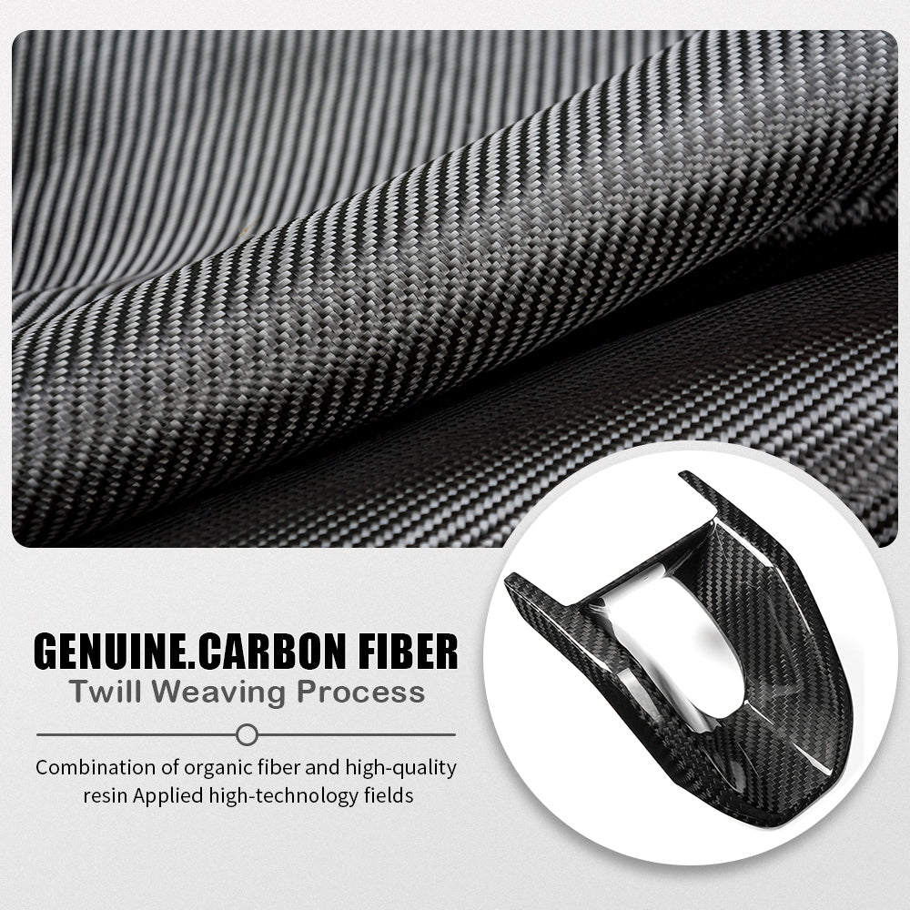 DRY Carbon Fiber Steering Wheel Lower Cover Trim For Hyundai Ioniq 5N 2021 2022 2023 2024 2025