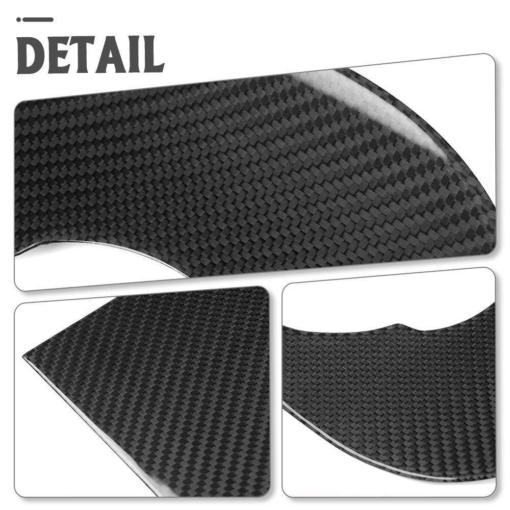 Dry Carbon Fiber Center Console Gear Shift Cover Trim For Mercedes Benz G Class G500 G550 G63 W463 W464 AMG 2019-2024