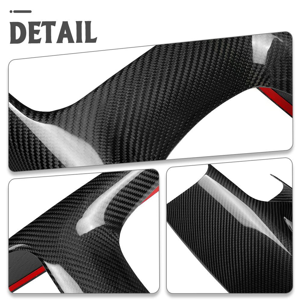 Authentic Carbon Fiber Gear Shift Panel Top Cover Trim For Toyota GR Corolla GZEA14 Morizo 2023 2024 2025