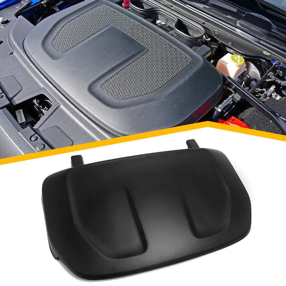 Real Carbon Fiber Replacment Engine Cover Exterior Accessories For Dodge RAM 1500 TRX Off-Roading 2021-2024