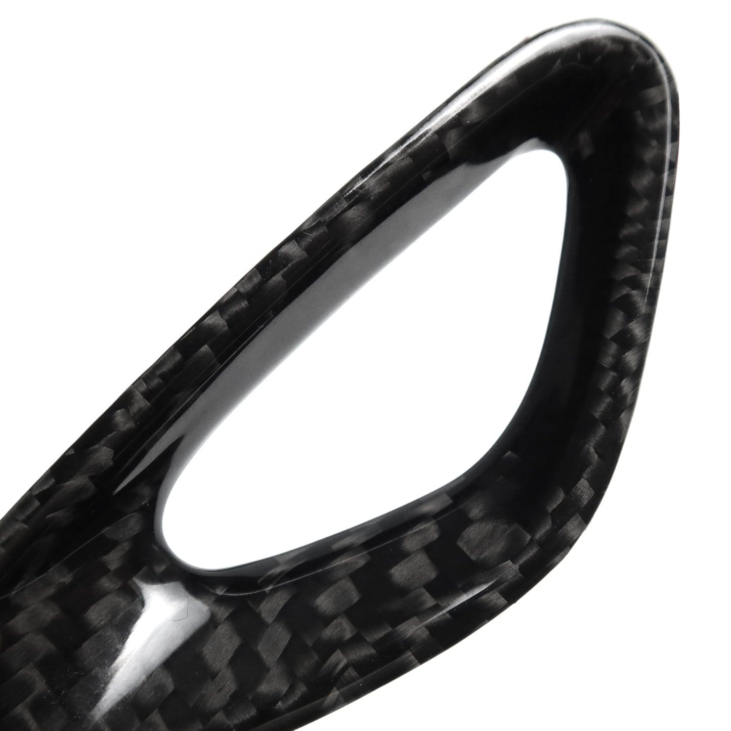 Dry Carbon Fiber 3PCS Gear Shift Knob Trim Covers For Lotus Emira AT I4 V6 Sports 2022 2023 2024 2025