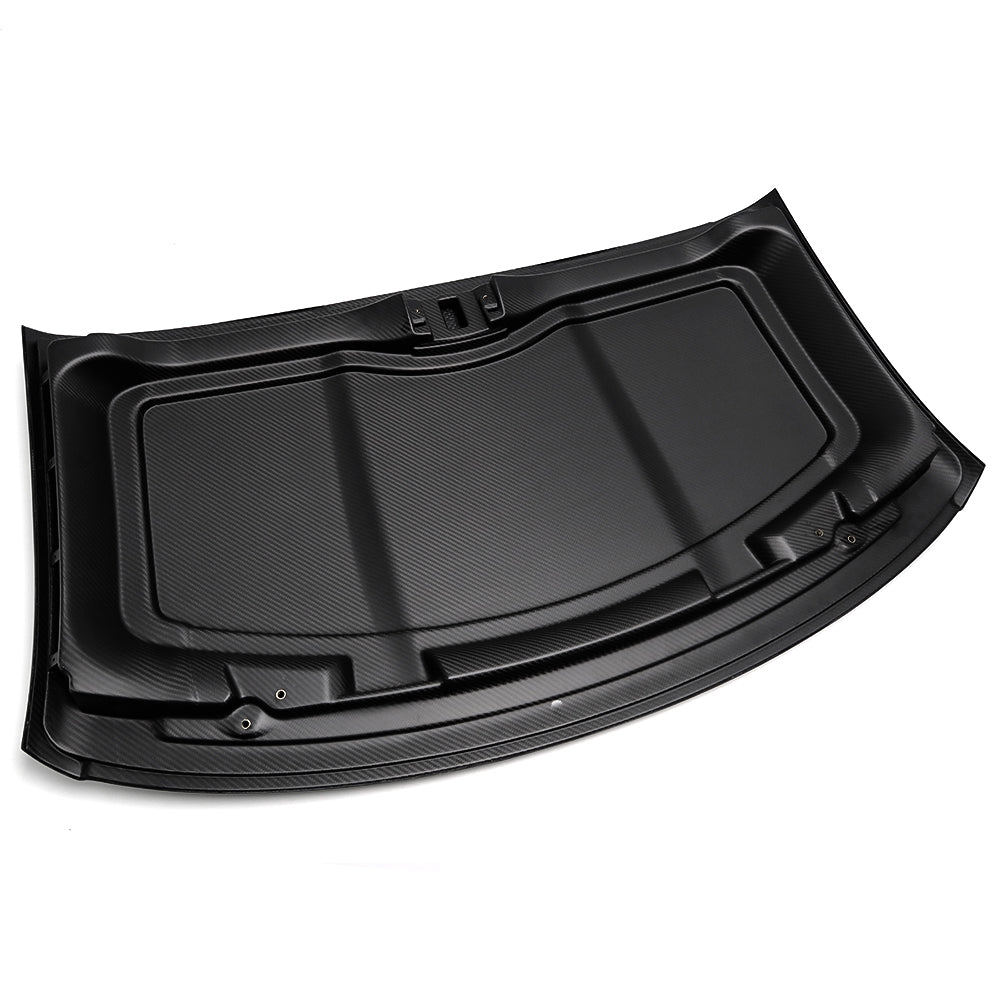 Real Carbon Fiber Targa Top Roof Panel Trim For Corvette C8 Coupe Z51 Z06 Z07 2020-2024, Replacement