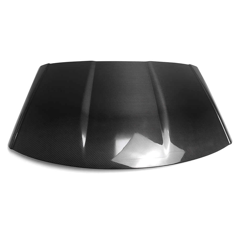 Real Carbon Fiber Targa Top Roof Panel Trim For Corvette C8 Coupe Z51 Z06 Z07 2020-2024, Replacement