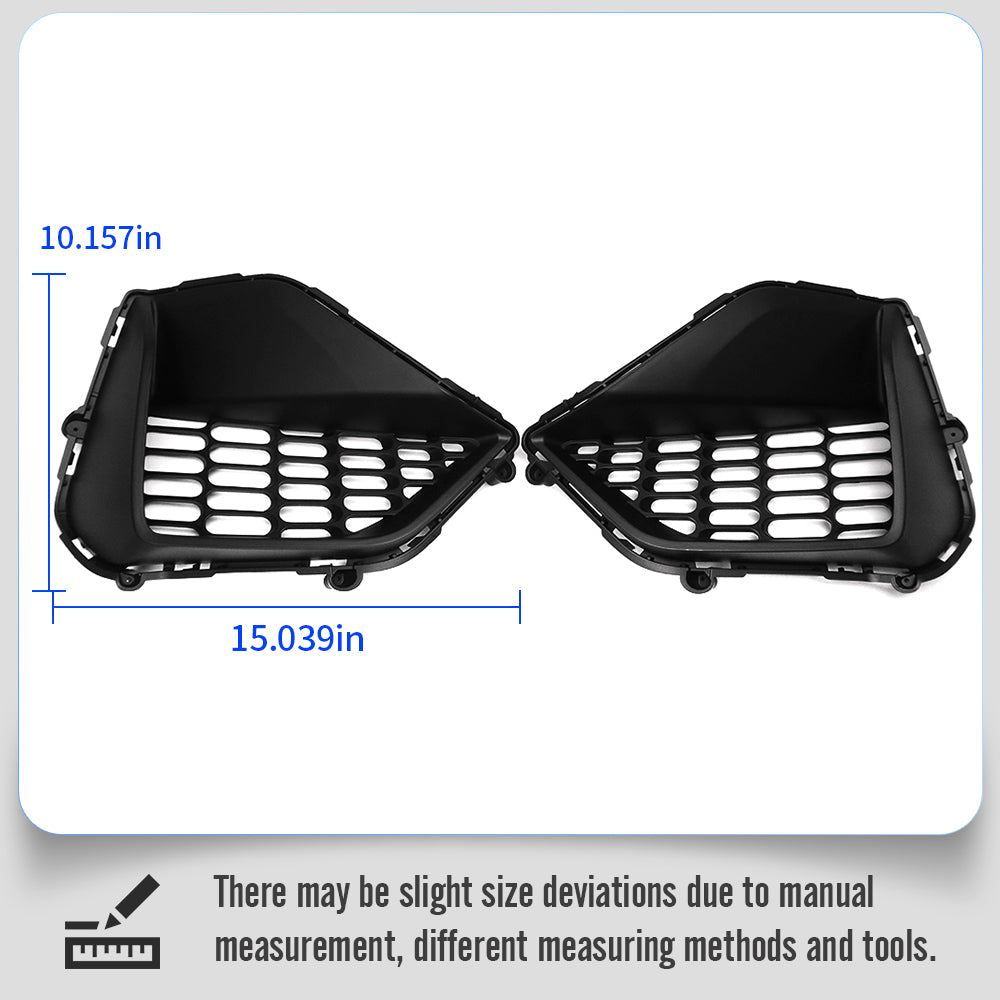 For Ford Mustang S650 GT 2024+ ABS Corner Grille Front Bumper Side Air Vent Frame ABS Matte