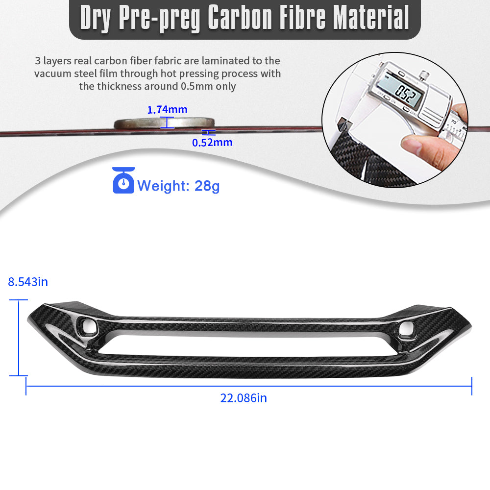Real Carbon Fiber Dashboard Air Outlet Vent Trim Cover For BMW 2 3 4 Series 2025 G42 G20 G22 G23 G26 M2 G87 M3 G80 G81 M4 G82 G83