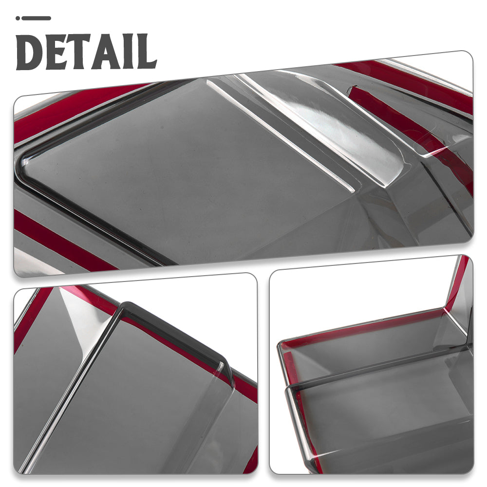 ABS Plastic Tail Light Cover Trim For Ford Mustang GT S650 Dark Horse Ecoboost 2024 2025, Rear Lamp Protector