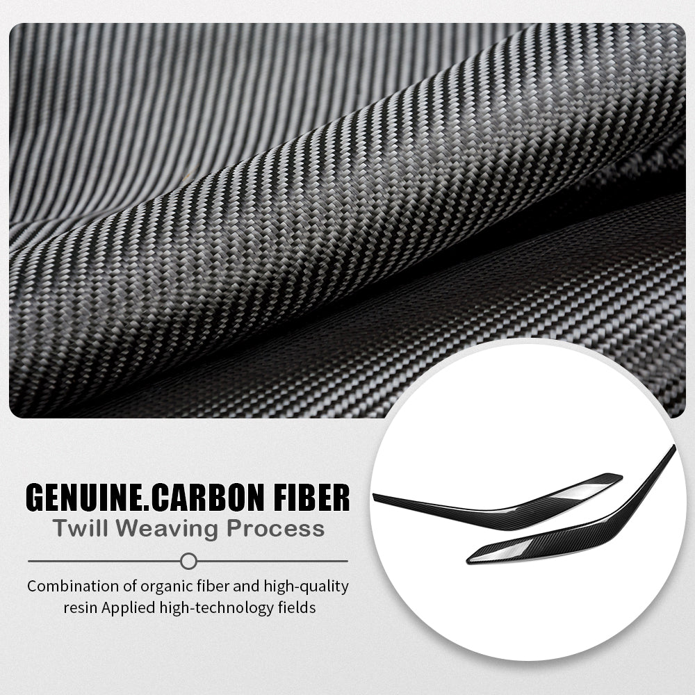 For Toyota GR Corolla GZEA14 Morizo 2023 2024 2025, Inner Door Armrest Lower Panel Cover Trim, Real Dry Carbon Fiber Accessories