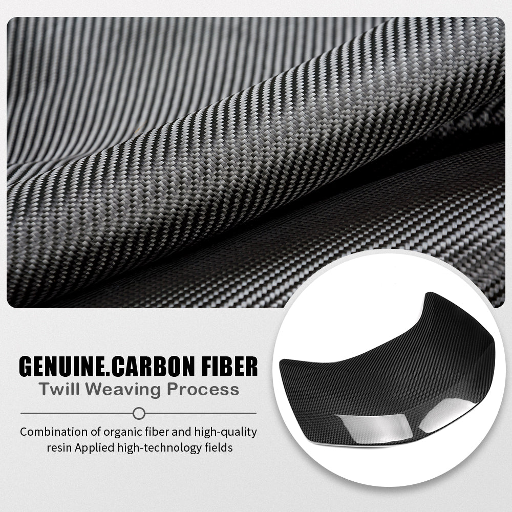 Dry Carbon Fiber Upper Dash Instrument Panel Cover For Toyota GR Corolla GZEA14 2023 2024 2025, Center Console Instrument Top Trim