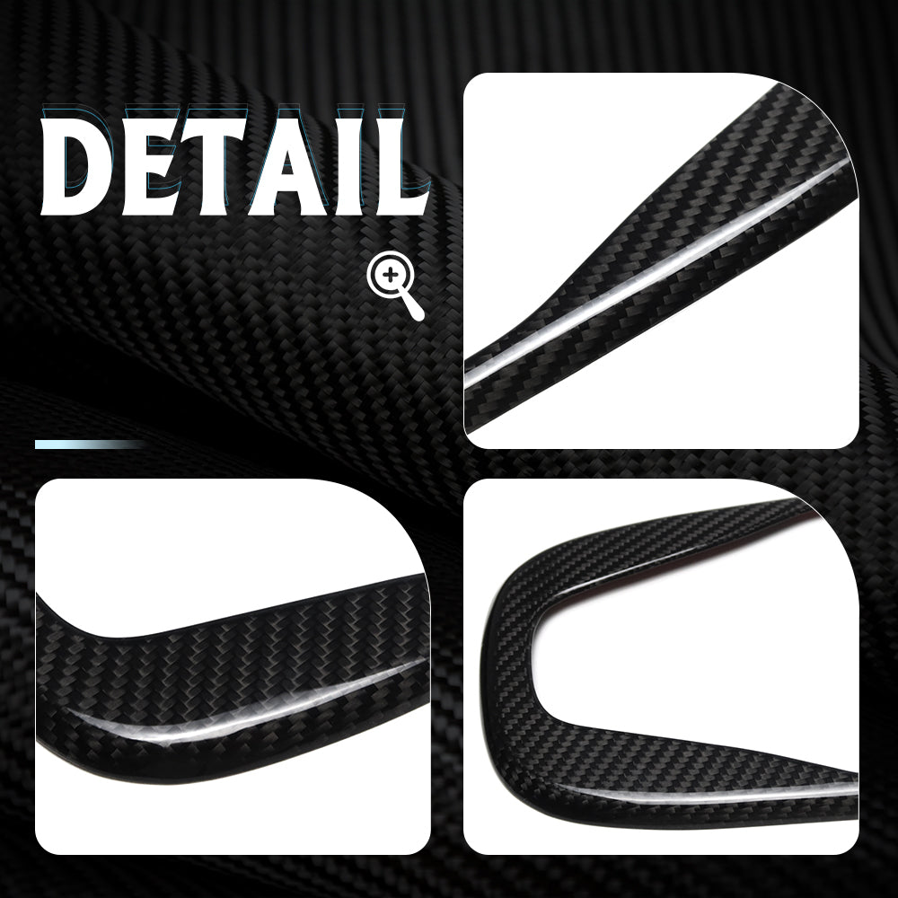 Center Control Gear Shift Outer Frame Trim For Lotus Emira I4 V6 2022 2023 2024 2025, Dry Carbon Fiber Accessories