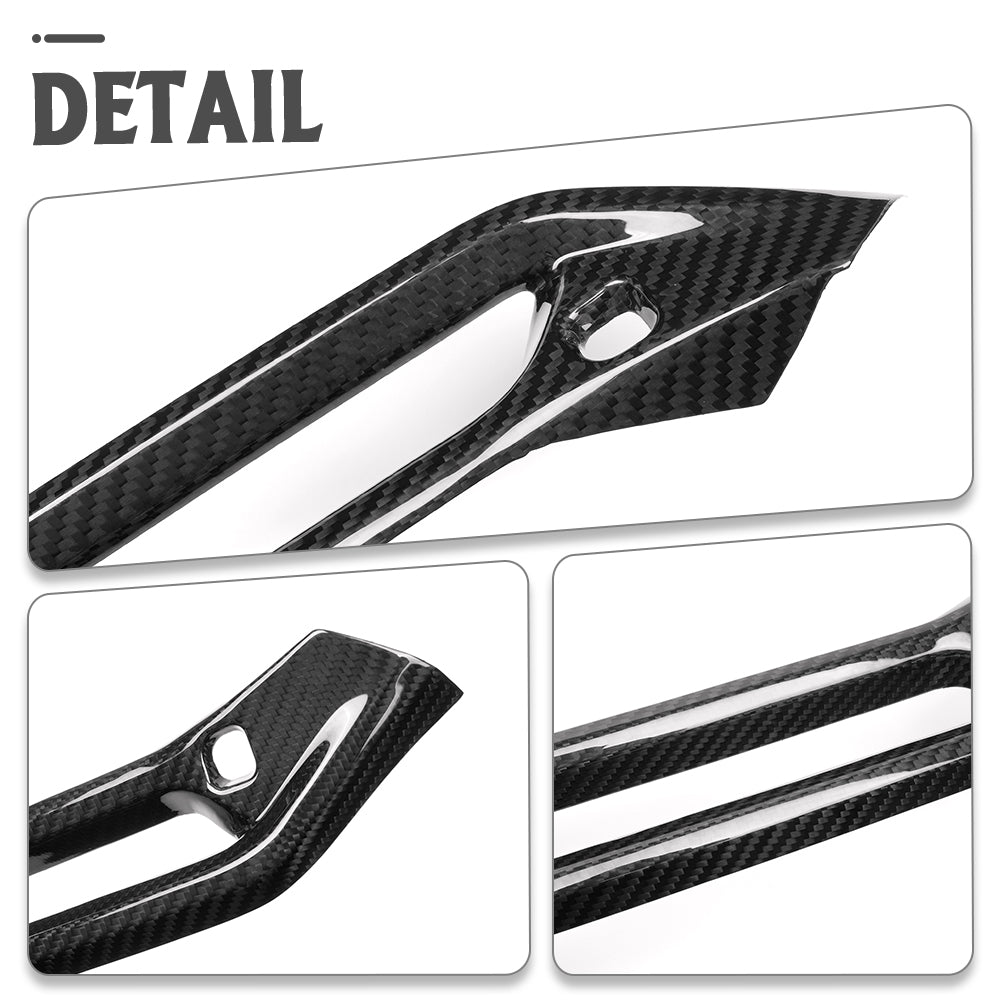 Real Carbon Fiber Dashboard Air Outlet Vent Trim Cover For BMW 2 3 4 Series 2025 G42 G20 G22 G23 G26 M2 G87 M3 G80 G81 M4 G82 G83