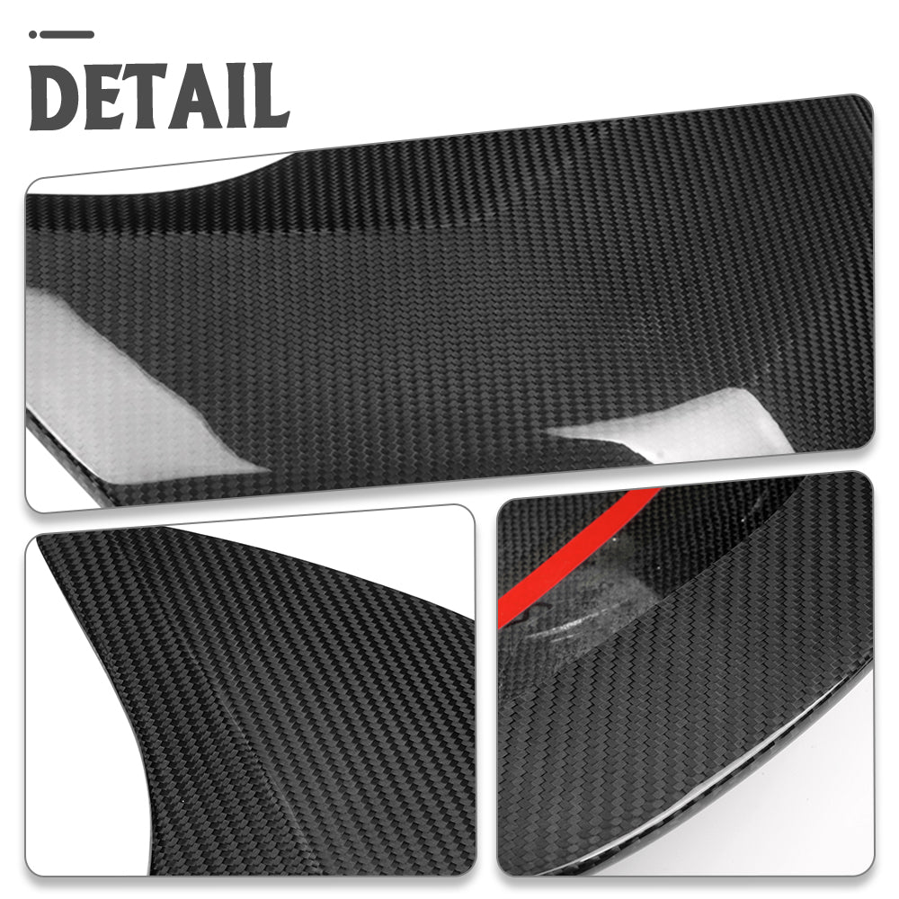 Dry Carbon Fiber Upper Dash Instrument Panel Cover For Toyota GR Corolla GZEA14 2023 2024 2025, Center Console Instrument Top Trim