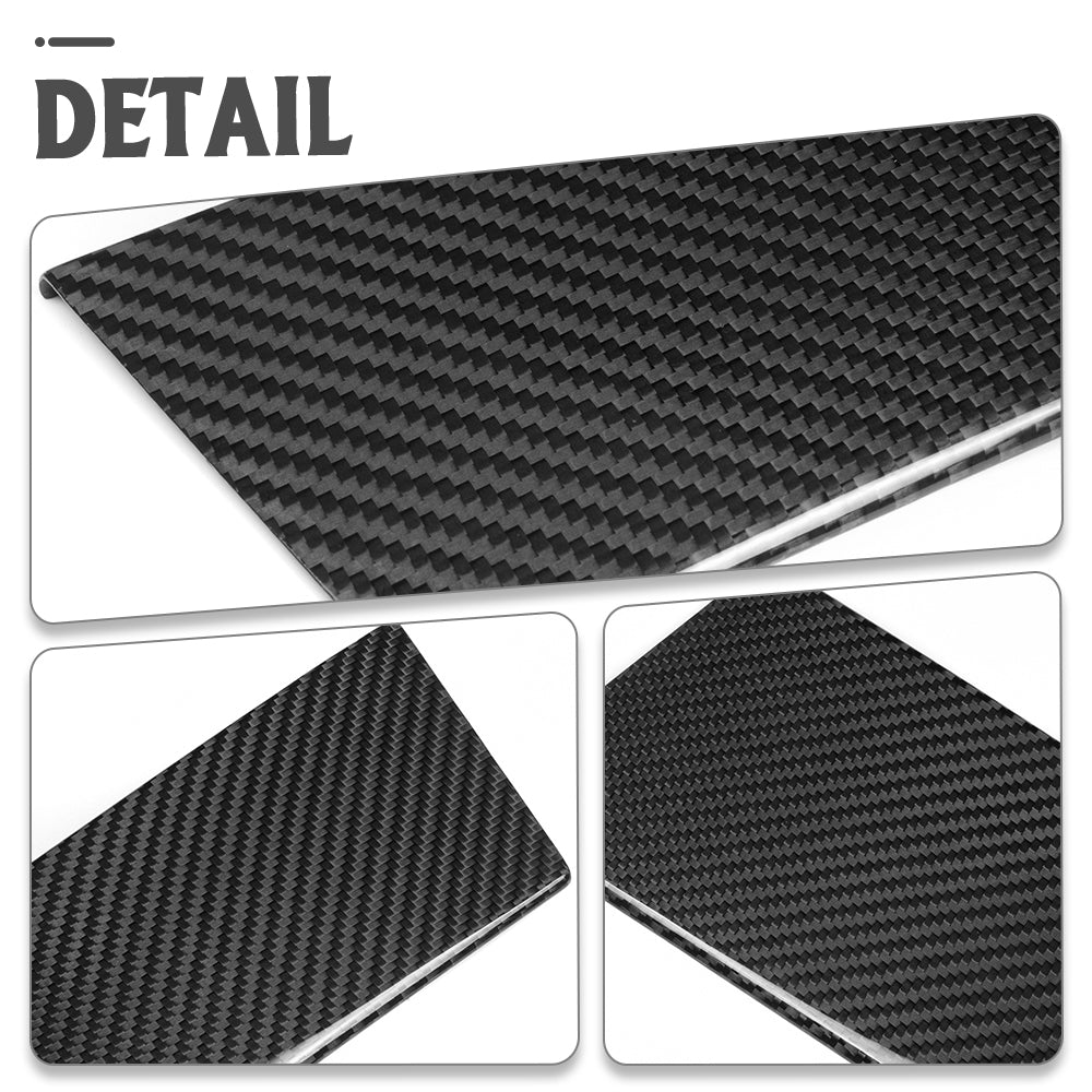 Dry Carbon Fiber B Pillar Post Panel Trims For Toyota GR Corolla Hatchback GZEA14 2023 2024 2025, Exterior Windshield Decor