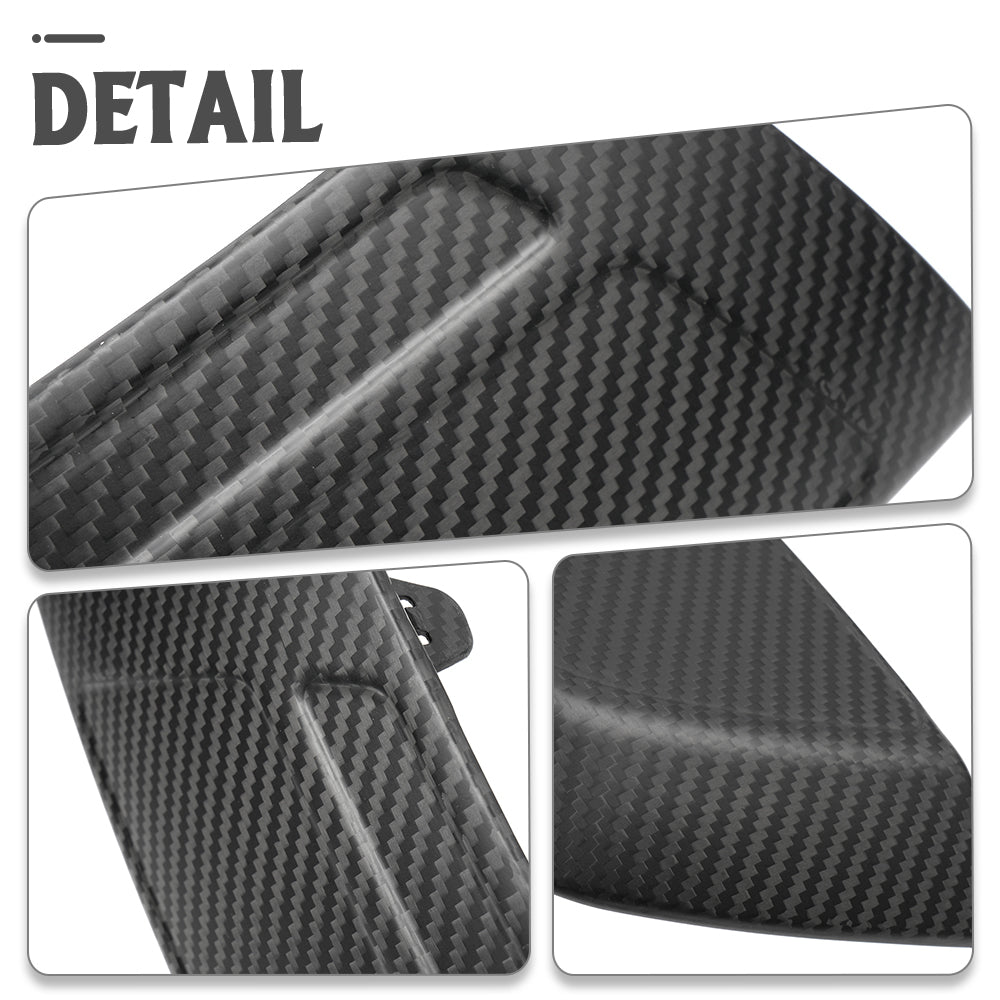 Dry Carbon Fiber Rear Wheel Arch Fender Flares Trim For Ford Bronco Raptor 2021-2025, Exterior Decors