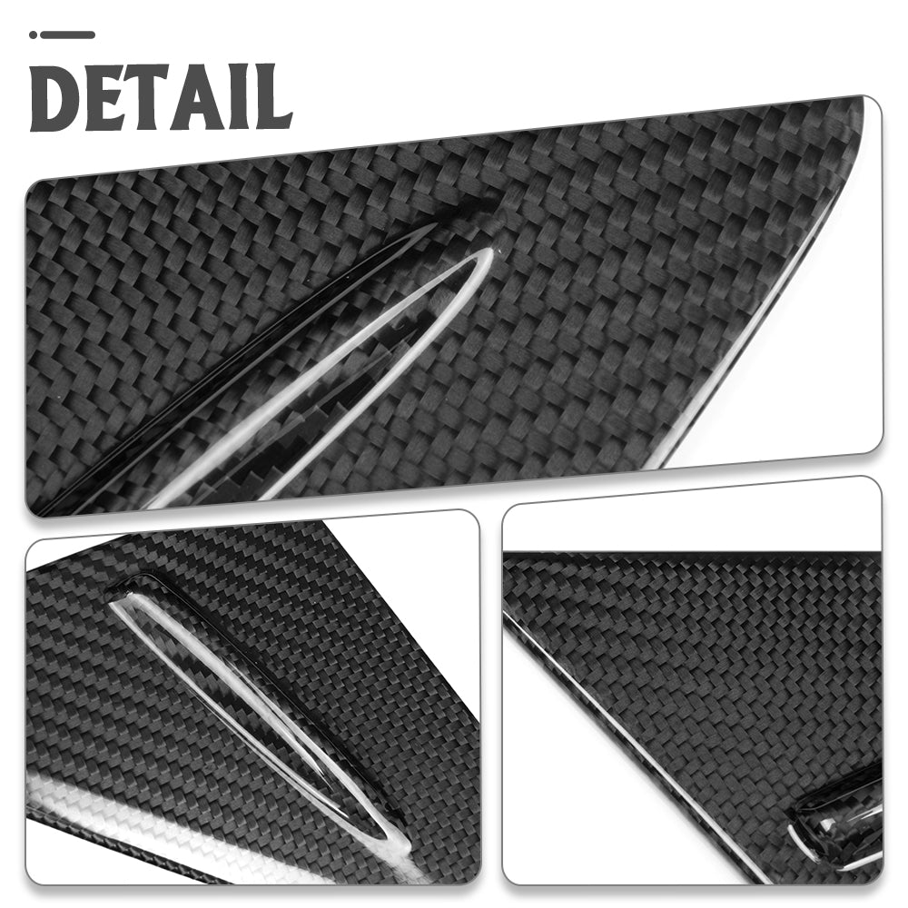 Dry Carbon Fiber A-Pillar Front Window Triangle Cover Trim For Toyota GR Corolla GZEA14 2023 2024 2025