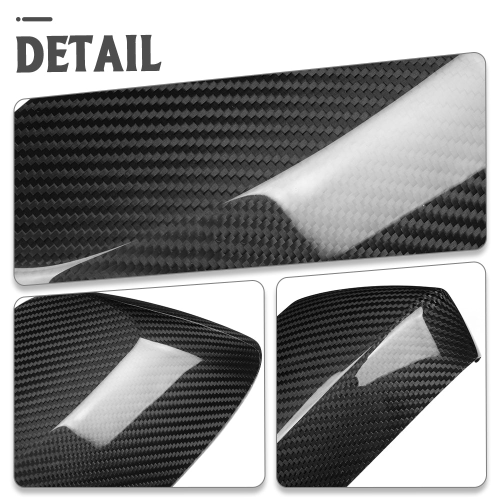 Dry Carbon Fiber Side Rearview Mirror Caps Trim For Toyota GR Corolla GZEA14 E210 2023 2024 2025