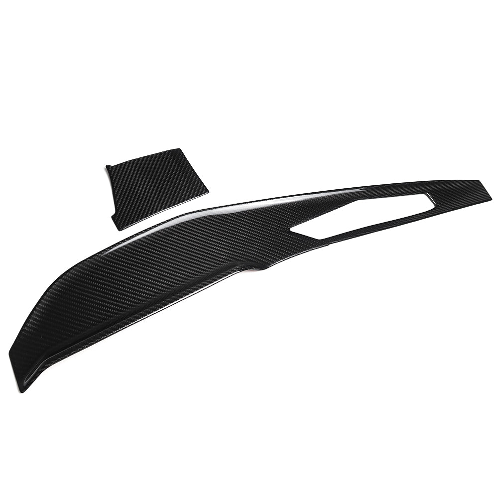 For Mustang S650 GT Dark horse Ecoboost Dashboard Trims Instrument Rear Panel Real Carbon Fiber