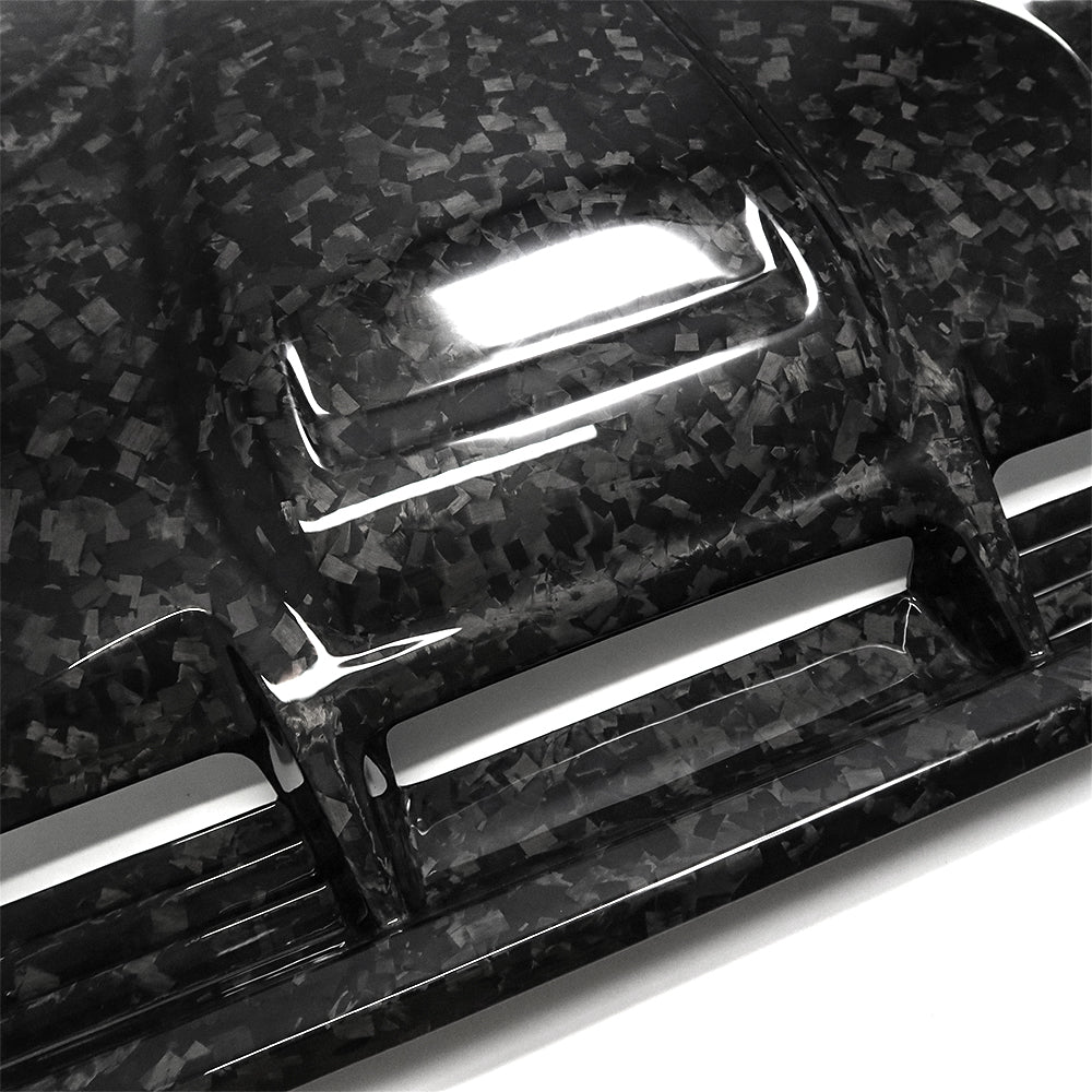 Engine Bay Cover Panel For Lotus Emira I4 AT 2023 2024 2025, Dry Carbon Fiber Engine Hood Bonnet Trim