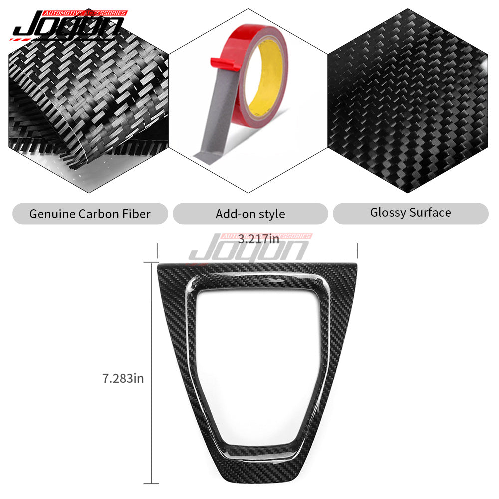 For Mustang S650 GT Dark horse Ecoboost MT Gear Shift Base Frame Real Carbon Fiber