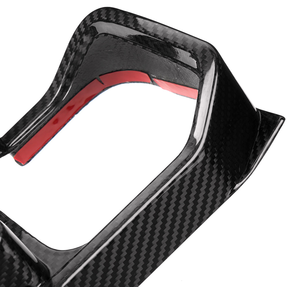 Dry Carbon Fiber Tail Light Lamp Cover Trim For Ford Bronco Raptor 2021-2025, Rear Brake Light Overlays