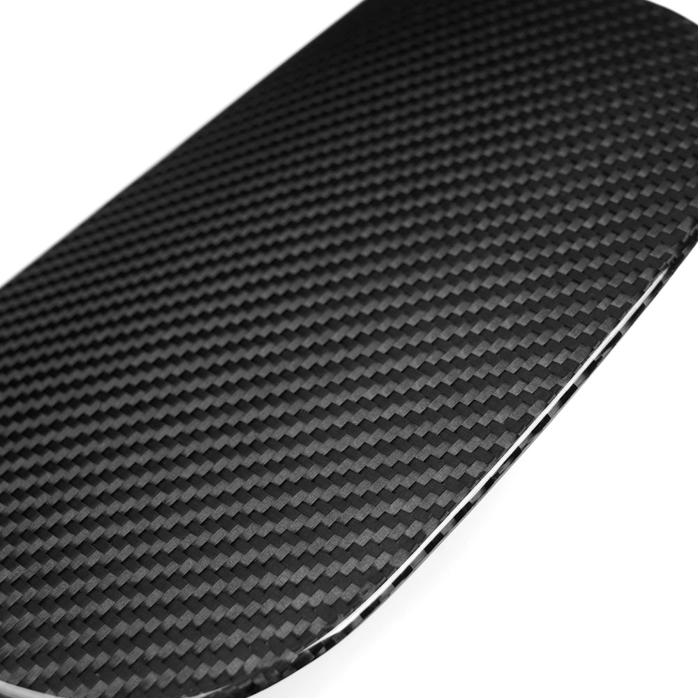 Dry Carbon Fiber Fuel Filler Door Panel Trim for Lexus LC500 LC500h 2018-2026 Gas Tank Filler Flap