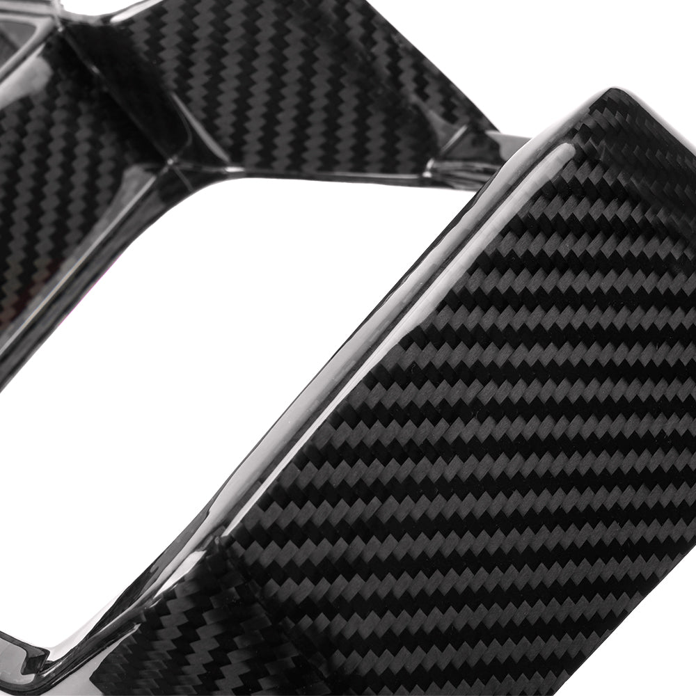 Dry Carbon Fiber Tail Light Lamp Cover Trim For Ford Bronco Raptor 2021-2025, Rear Brake Light Overlays