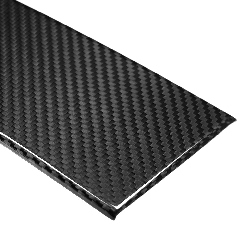 Dry Carbon Fiber Window Pillar Applique Panel Trim for Honda Civic Type R FL5 2023-2026