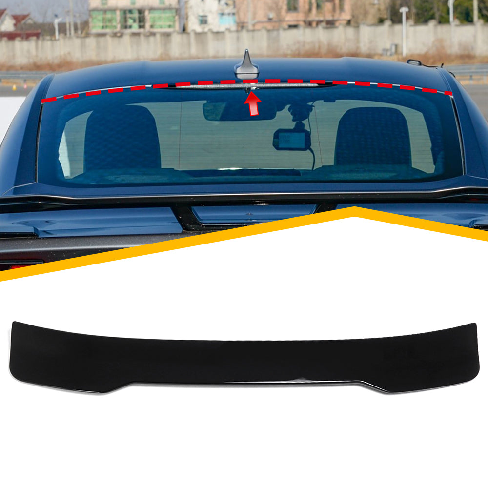 For Ford Mustang S650 GT Dark horse EcoBoost 2024+ ABS Roof Spoiler Glossy Black