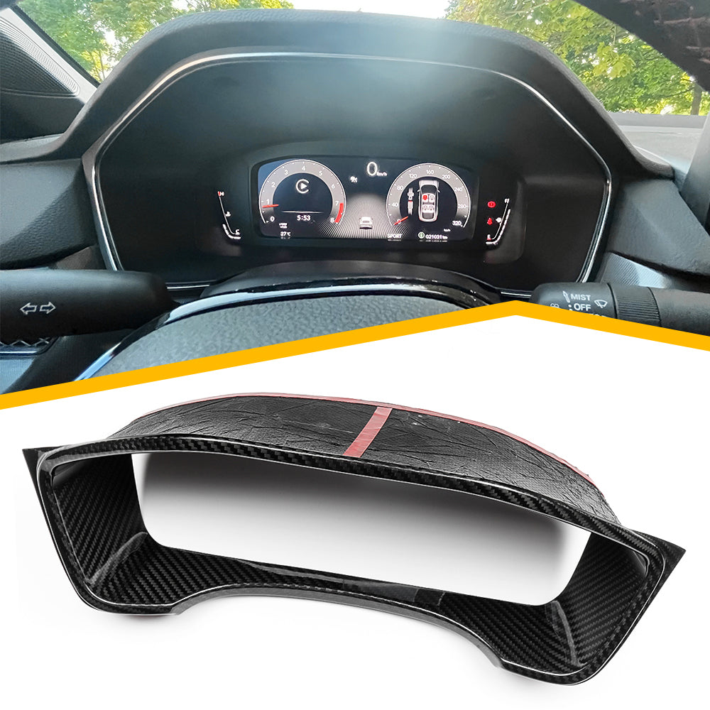 Real Carbon Fiber Dashboard Hood Speedometer Cover For Acura Integra Type S A-spec 2022+