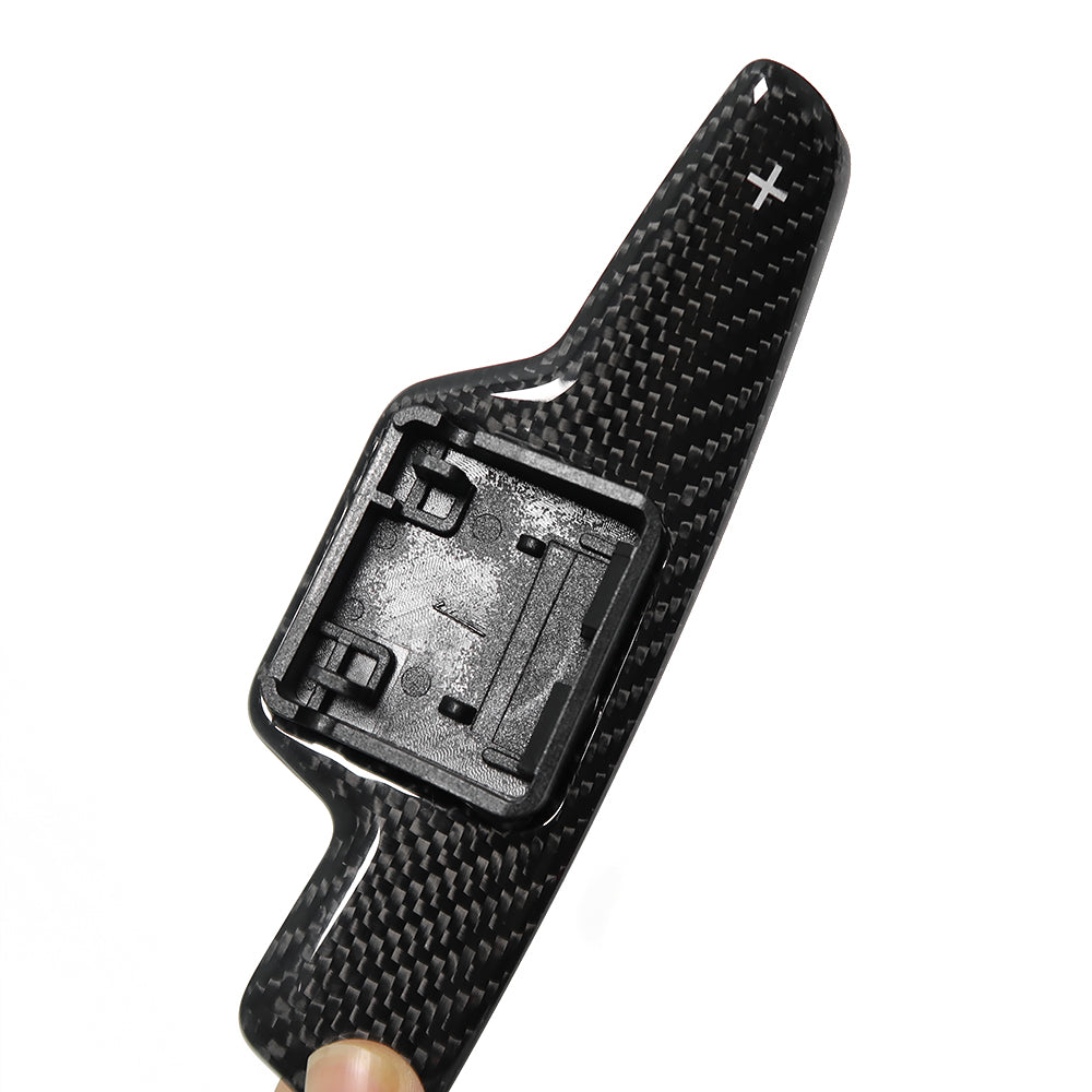 For Chevrolet Corvette C8 Stingray 2020-2023 Steering Wheel Paddle Shifters Replacement Real Dry Carbon Fiber
