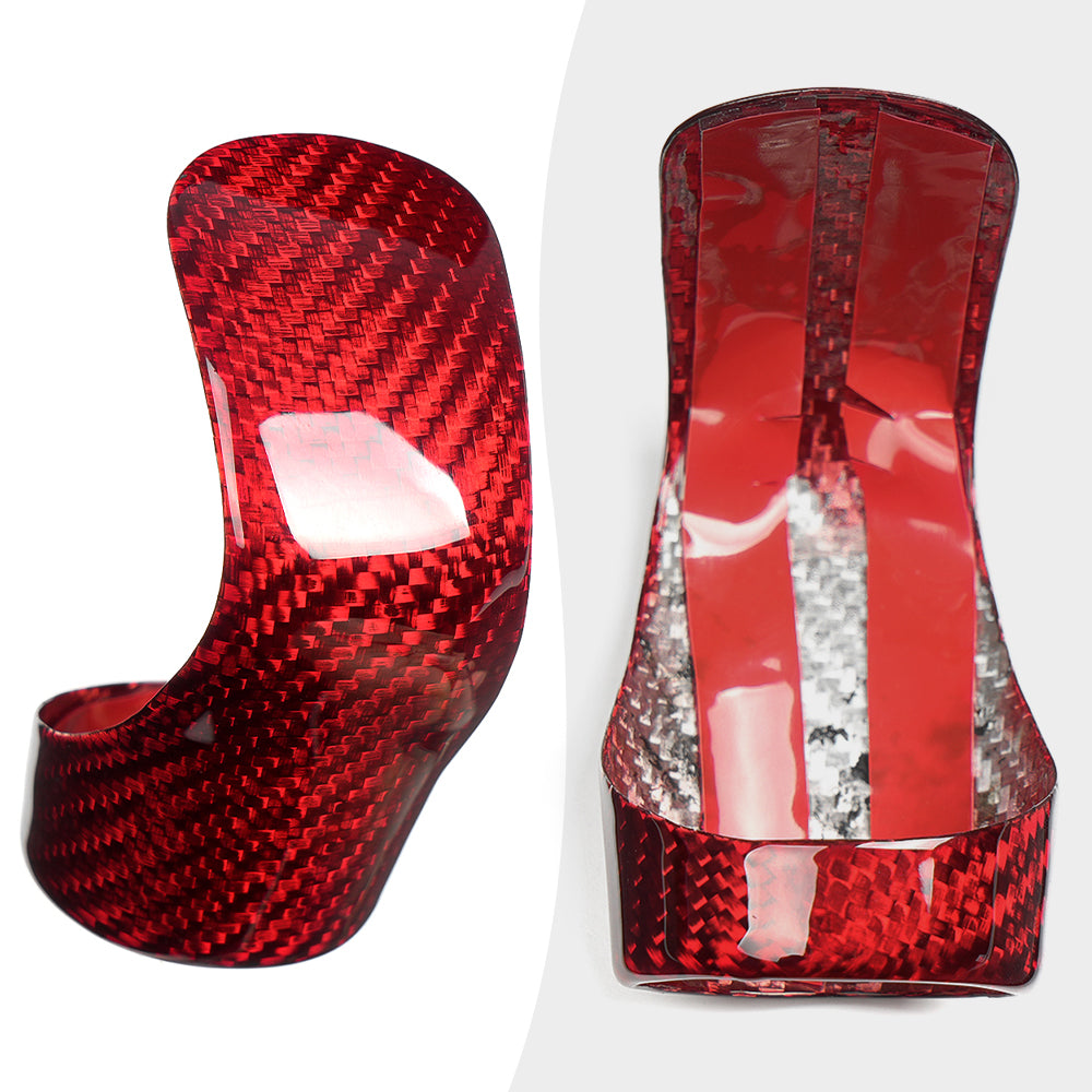Dry Carbon Fiber Gear Shift Knob Cover Trim For Lexus IS300 IS350 IS500 RC350 RC300 XC10 RC300h GS200 GS300 GS350 GS450h 2021+