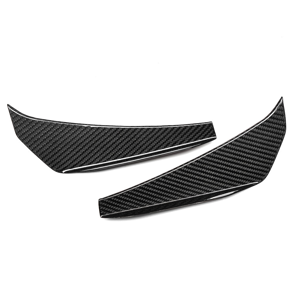 Motorsport-Grade Carbon Fiber Front Side Canards For Corvette C8 Z06 2023 2024 2025, Front Body Diffuser Fins