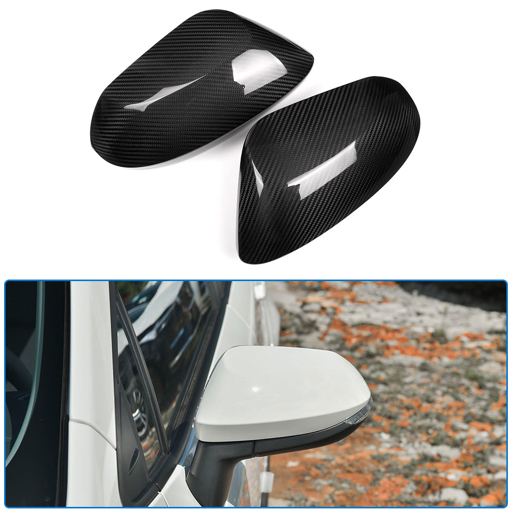 Dry Carbon Fiber Side Rearview Mirror Caps Trim For Toyota GR Corolla GZEA14 E210 2023 2024 2025