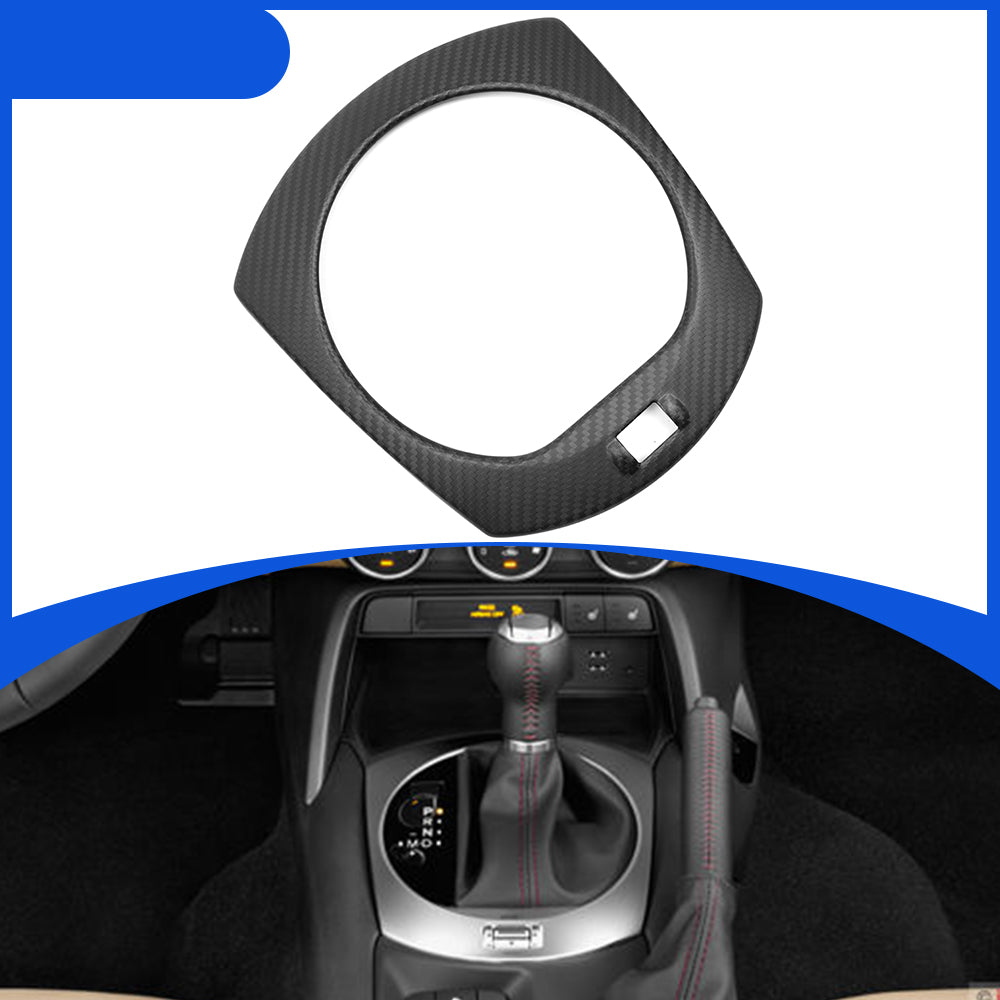 Real Carbon Fiber AT Center Console Gear Shift Frame Interior Accessories For Mazda MX-5 ND Miata Roadster 2016-2024