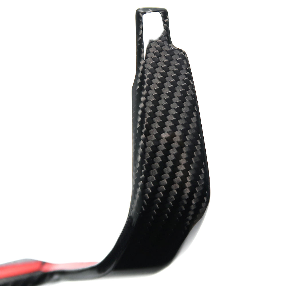 DRY Carbon Fiber Inner Door Armrest Handle Trim Cover For Ford F150 Raptor Platinum Lariat Tremor Limited King Ranch XL XLT 2021 2022 2023 2024 2025
