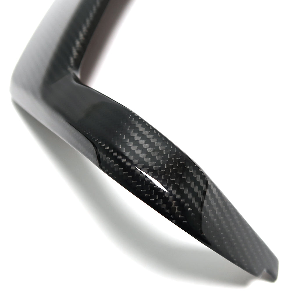 DRY Carbon Fiber Inner Door Armrest Handle Trim Cover For Ford F150 Raptor Platinum Lariat Tremor Limited King Ranch XL XLT 2021 2022 2023 2024 2025