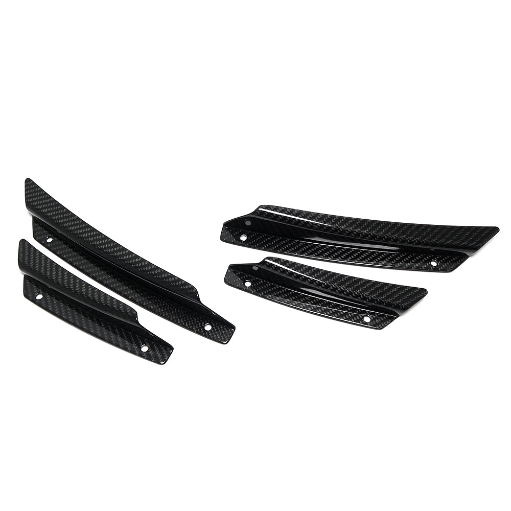 For Chevy Chevrolet Corvette C8 Stingray Coupe Z06 Z51 2020-2024 Front Bumper Spoiler Lip Splitter Cover Carbon Fiber Exterior Trim
