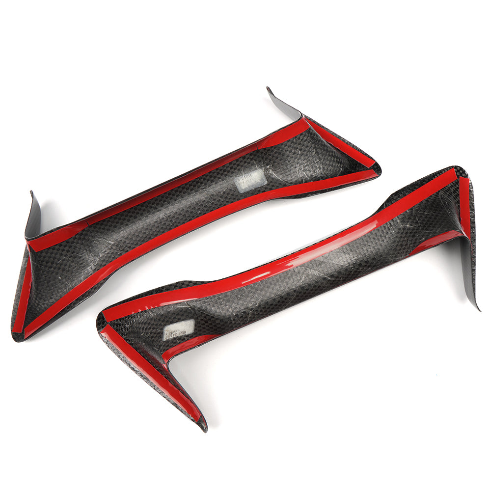 Dry Carbon Fiber Front Seat Headrest Lower Trim Panel For Toyota GR Corolla GZEA14 2023 2024 2025