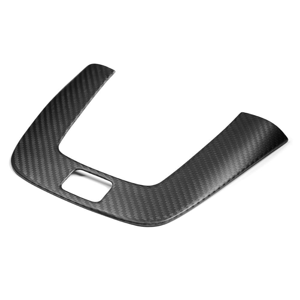 for Civic Type R FL5 2023-2026 Dry Carbon Fiber Navigation Screen Back Trim & Speaker Sound Surround Cover