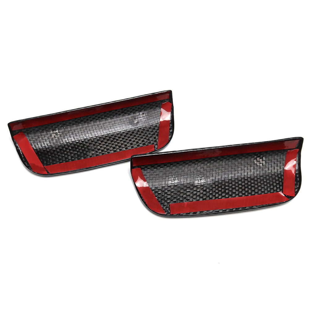 Genuine Carbon Fiber Seat Headrest Lower Trim Cover For Lotus Emira Sports Coupe V6 I4 2022 2023 2024 2025