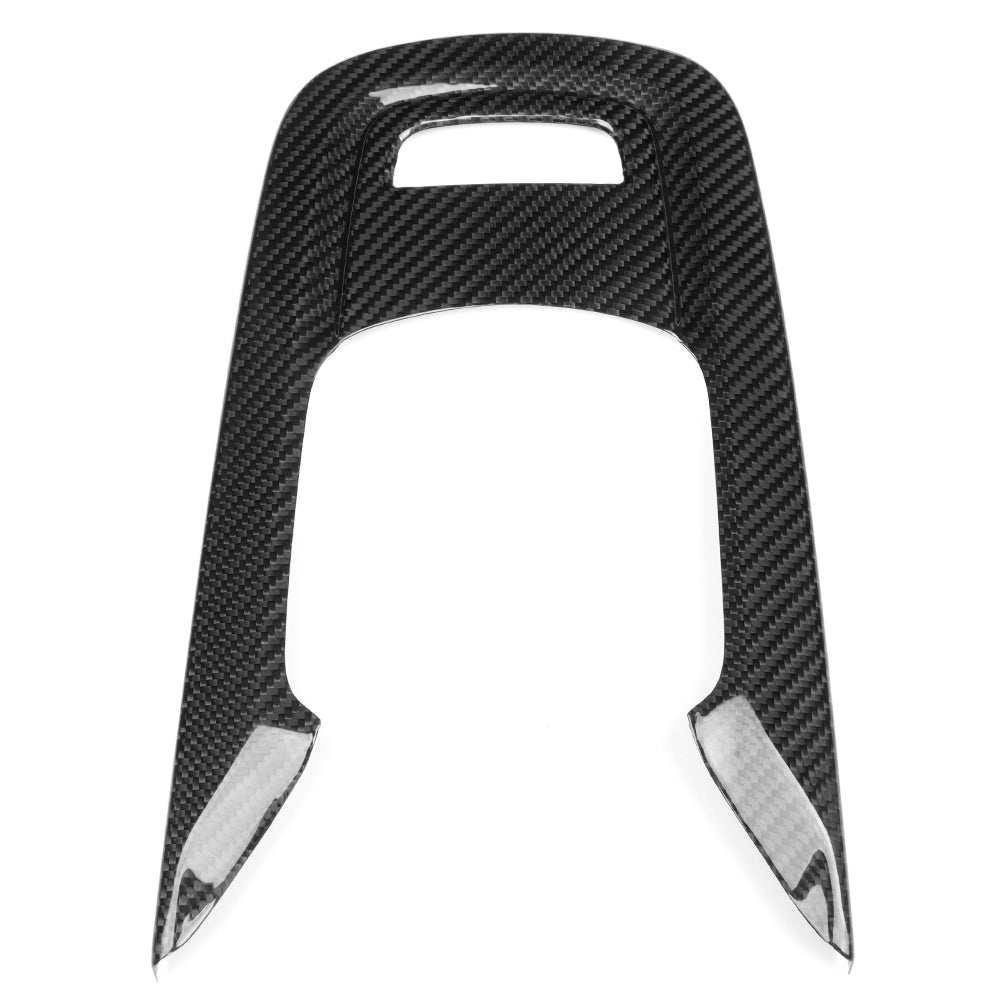 Real Dry Carbon Fiber MT Gear Shift Panel Cover Trim For Toyota GR Corolla GZEA14 2023 2024 2025