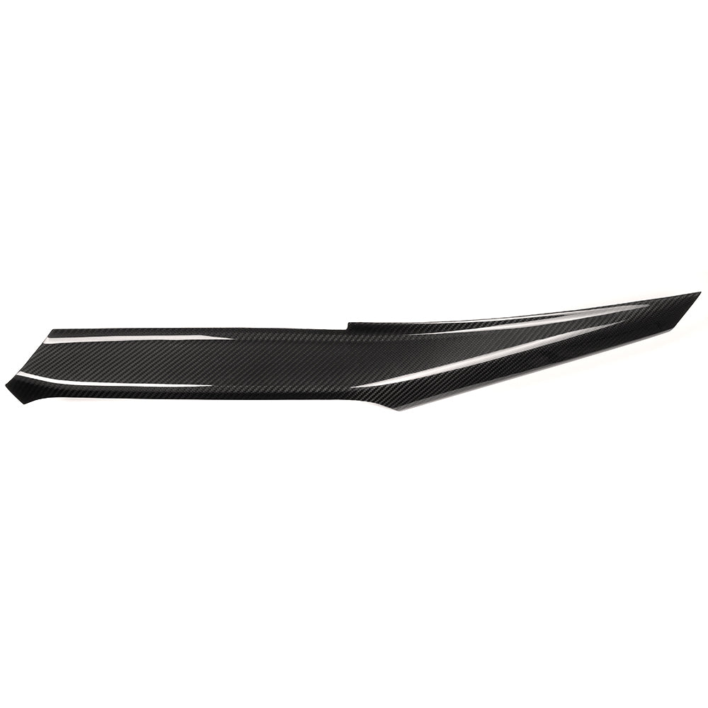 True Carbon Fiber Central Control Dashboard Panel Trim For BMW 2 3 4 Series 2025 LHD G42 G20 G22 G23 G26 M2 G87 M3 G80 G81 M4 G82 G83