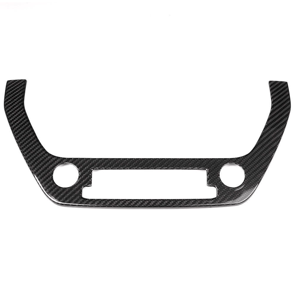 Real Carbon Fiber Center Console AC Control Panel Trim For Toyota GR Corolla GZEA14 2023 2024 2025
