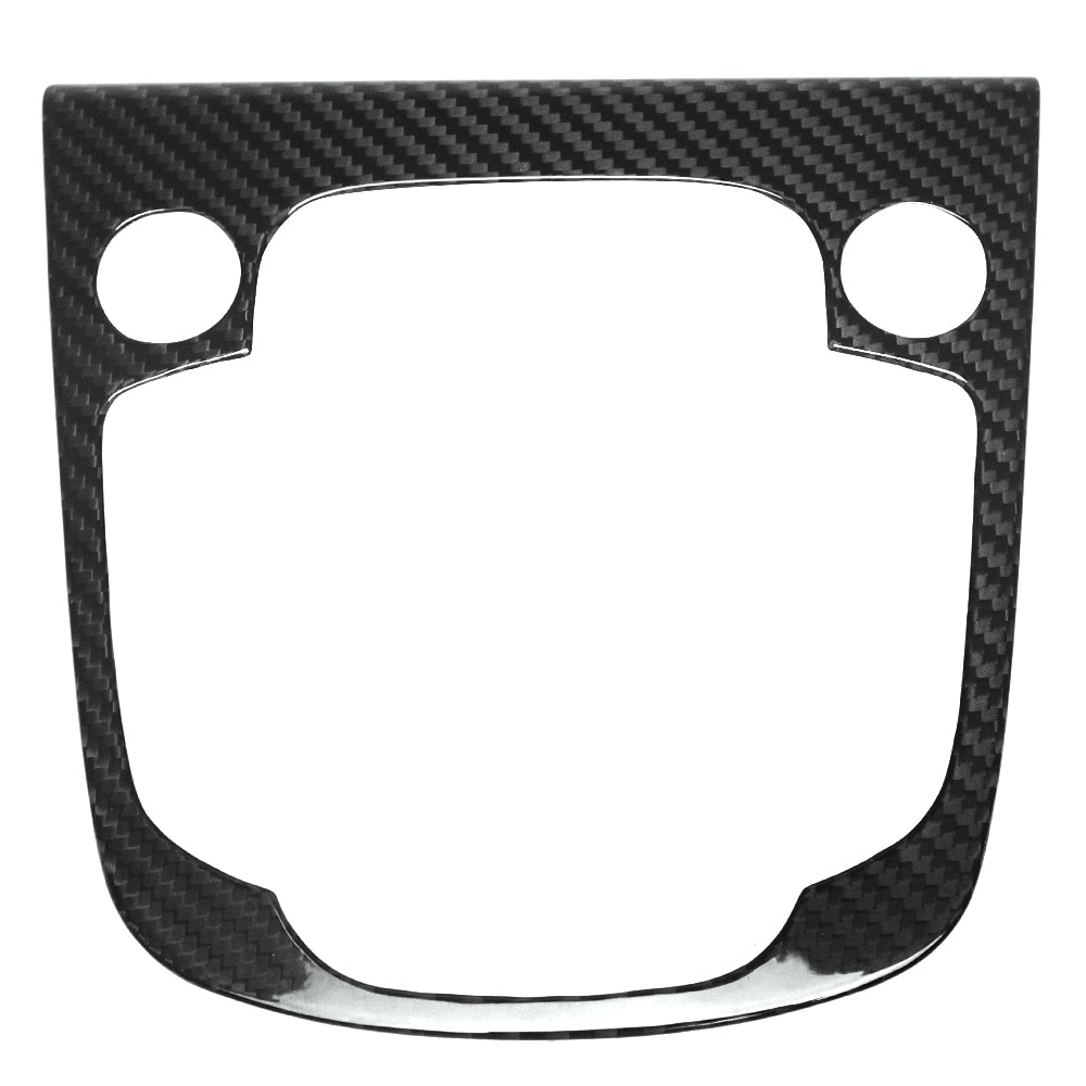 For Hyundai Kona N Kona N Line 2021+ Console Gear Shifter Knob Panel Dry Carbon Fiber Interior Accessories