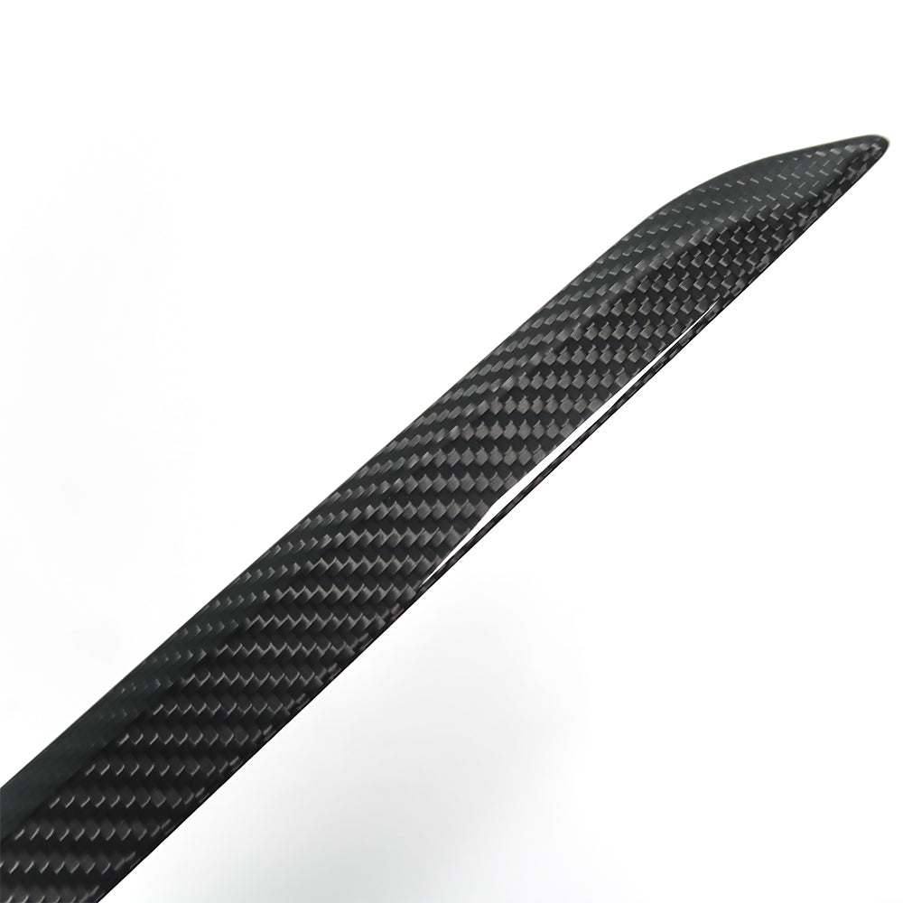 Real Carbon Fiber Door Inner Handle Side Trim For Dodge Ram 1500 TRX Rebel Laramie 2019-2023